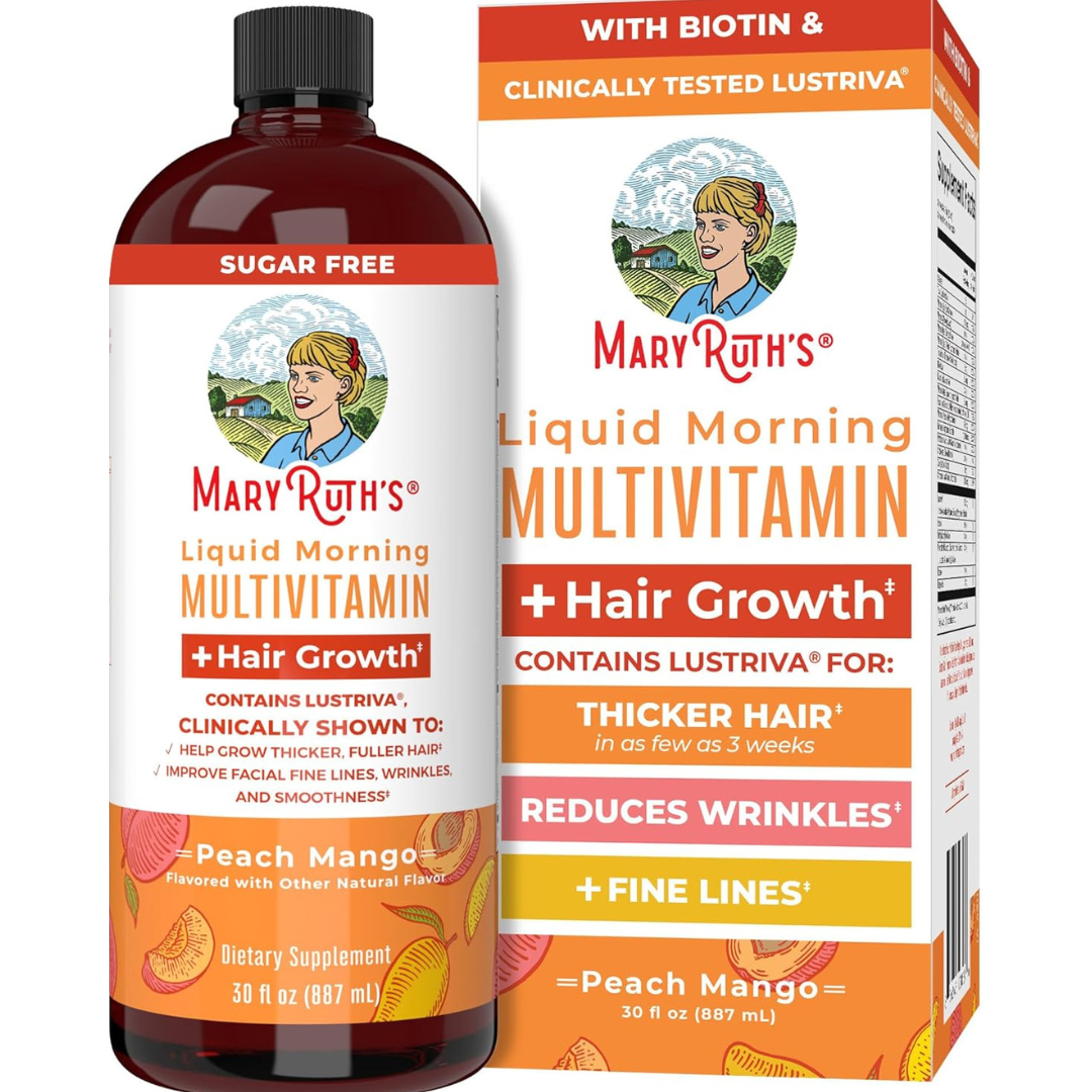 MARYRUTH´S Multivitamínico para el Crecimiento del Cabello – Salud Capilar, Piel Radiante y Bienestar Diario.