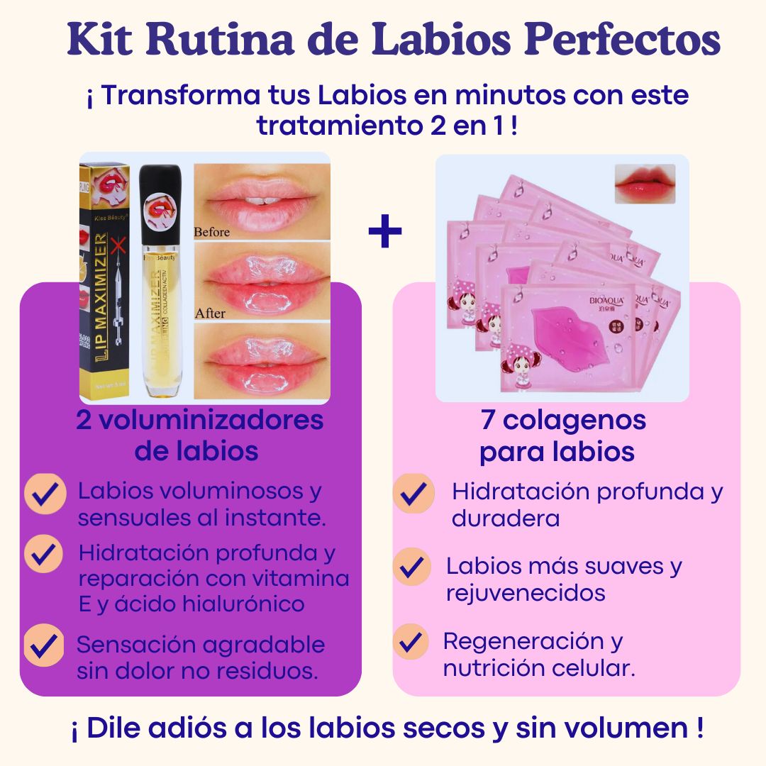 KIT RUTINA DE LABIOS