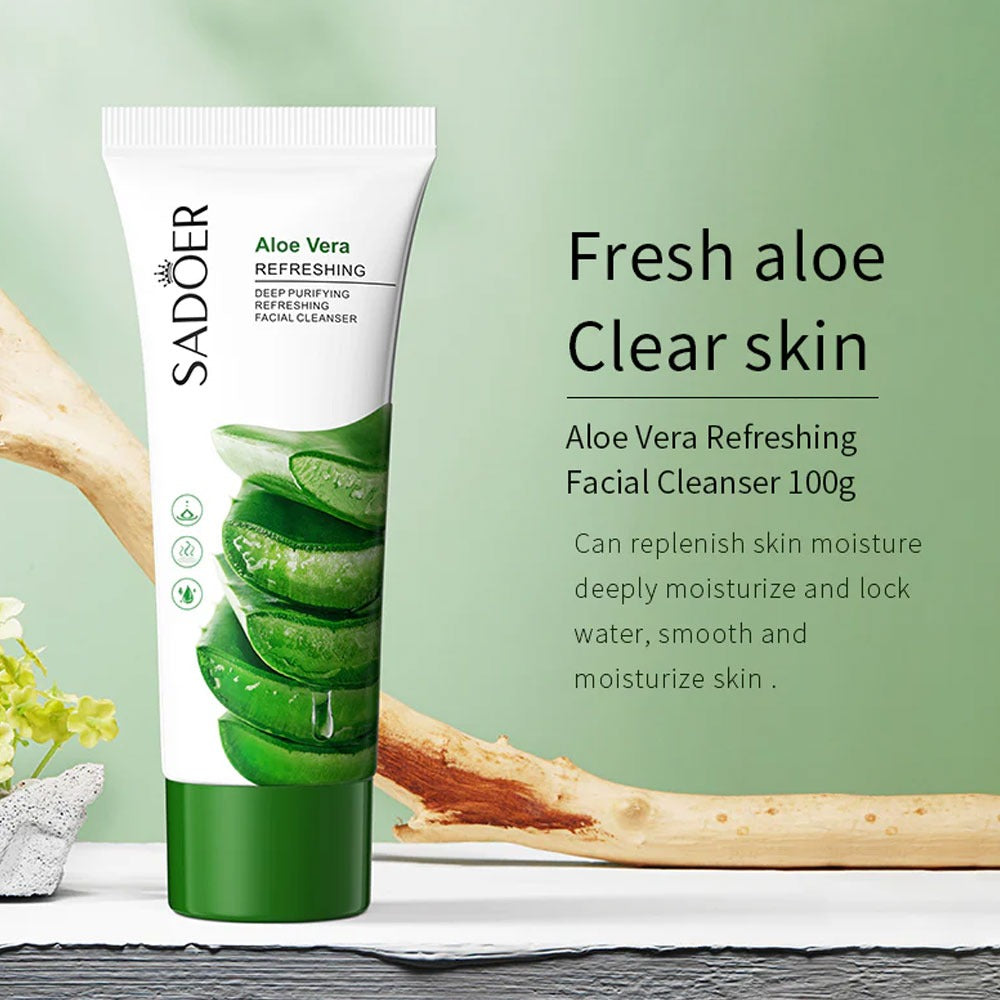 Limpiador Facial de Aloe Vera